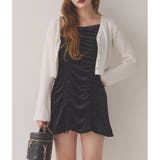 ブラック | 【one after another】レース付きドロストチュニック | NICE CLAUP / OLIVE des OLIVE　OUTLET