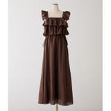 サイドリボンフリルキャミワンピ | NICE CLAUP / OLIVE des OLIVE OUTLET | 詳細画像13