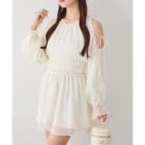 【one after another】肩あきシャーリングチュニック | NICE CLAUP / OLIVE des OLIVE　OUTLET | 詳細画像4 