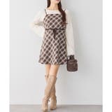 【one after another】後ろレースアップキャミワンピ | NICE CLAUP / OLIVE des OLIVE OUTLET | 詳細画像16