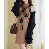 【one after another】アーガイルワンピセット | NICE CLAUP / OLIVE des OLIVE　OUTLET | 詳細画像1 