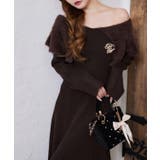 【one after another】ブローチ付きニットワンピ | NICE CLAUP / OLIVE des OLIVE OUTLET | 詳細画像24