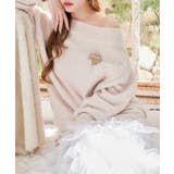 【one after another】ブローチ付きモールニットミニワンピース | NICE CLAUP / OLIVE des OLIVE OUTLET | 詳細画像11