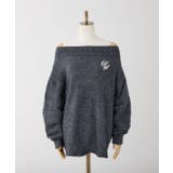 【one after another】ブローチ付きモールニットミニワンピース | NICE CLAUP / OLIVE des OLIVE OUTLET | 詳細画像30