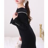 【one after another】異素材リボンニットロングワンピース | NICE CLAUP / OLIVE des OLIVE OUTLET | 詳細画像12