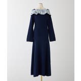 【one after another】異素材リボンニットロングワンピース | NICE CLAUP / OLIVE des OLIVE OUTLET | 詳細画像25