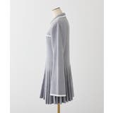 【one after another】襟付き配色ニットミニワンピース | NICE CLAUP / OLIVE des OLIVE OUTLET | 詳細画像17