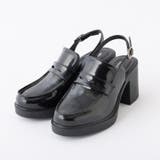 ブラック | バックベルトローファー | NICE CLAUP / OLIVE des OLIVE OUTLET