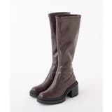 【one after another】タンクソールロングブーツ | NICE CLAUP / OLIVE des OLIVE OUTLET | 詳細画像2