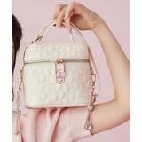 リボンキルティングバニティバッグ | NICE CLAUP / OLIVE des OLIVE OUTLET | 詳細画像12