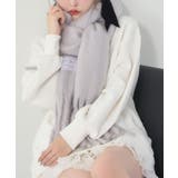 チャコール | 【one after another】ブークレーマフラー | NICE CLAUP / OLIVE des OLIVE　OUTLET