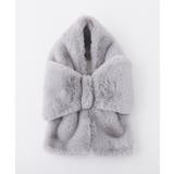 サックス | 【one after another】ファーリボンティペット | NICE CLAUP / OLIVE des OLIVE OUTLET