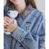 スヌーピー刺繍入りバーンジャケット | NICE CLAUP / OLIVE des OLIVE　OUTLET | 詳細画像1 