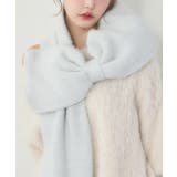 【one after another】リボンマフラー | NICE CLAUP / OLIVE des OLIVE OUTLET | 詳細画像1