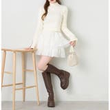 【one after another】フリルミニスカート | NICE CLAUP / OLIVE des OLIVE OUTLET | 詳細画像6