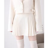 アイボリー | 【one after another】【SMサイズ展開あり】ツイードプリーツミニ… | NICE CLAUP / OLIVE des OLIVE　OUTLET