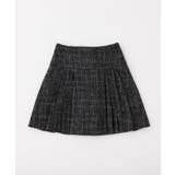 【one after another】【SMサイズ展開あり】ツイードプリーツミニ… | NICE CLAUP / OLIVE des OLIVE　OUTLET | 詳細画像15 