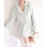 【one after another】【SMサイズ展開あり】ツイードプリーツミニ… | NICE CLAUP / OLIVE des OLIVE　OUTLET | 詳細画像11 