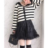 【one after another】チュールティアードミ二スカート | NICE CLAUP / OLIVE des OLIVE　OUTLET | 詳細画像32 