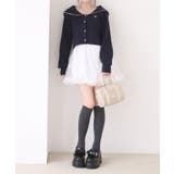 【one after another】チュールティアードミ二スカート | NICE CLAUP / OLIVE des OLIVE　OUTLET | 詳細画像3 