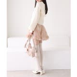 【one after another】チュールティアードミ二スカート | NICE CLAUP / OLIVE des OLIVE　OUTLET | 詳細画像15 