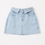 【one after another】ウエスト折り返しデニムミニスカート | NICE CLAUP / OLIVE des OLIVE　OUTLET | 詳細画像7 