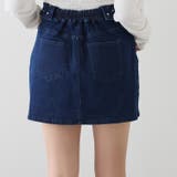 【one after another】ウエスト折り返しデニムミニスカート | NICE CLAUP / OLIVE des OLIVE　OUTLET | 詳細画像14 