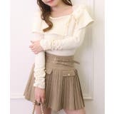 【one after another】【SMサイズ展開あり】ダブルベルト付きプリ… | NICE CLAUP / OLIVE des OLIVE OUTLET | 詳細画像13