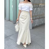 【one after another】バックレースアップマーメイドスカート | NICE CLAUP / OLIVE des OLIVE OUTLET | 詳細画像3