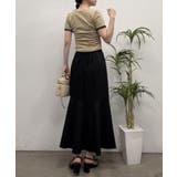 【one after another】バックレースアップマーメイドスカート | NICE CLAUP / OLIVE des OLIVE OUTLET | 詳細画像29