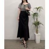 【one after another】バックレースアップマーメイドスカート | NICE CLAUP / OLIVE des OLIVE OUTLET | 詳細画像30