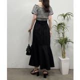 【one after another】バックレースアップマーメイドスカート | NICE CLAUP / OLIVE des OLIVE OUTLET | 詳細画像31
