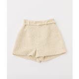 【one after another】ベルト付きショートパンツ | NICE CLAUP / OLIVE des OLIVE OUTLET | 詳細画像2