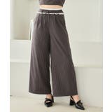 NICE CLAUP / OLIVE des OLIVE　OUTLET（ナイスクラップ） | 【one after another】ブラックコレパンツ