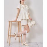 【one after another】レースアップショートパンツ | NICE CLAUP / OLIVE des OLIVE OUTLET | 詳細画像17