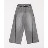 【one after another】レースワイドデニム | NICE CLAUP / OLIVE des OLIVE　OUTLET | 詳細画像13 