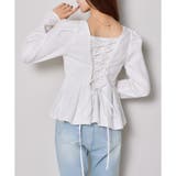 【one after another】ペプラムトップス | NICE CLAUP / OLIVE des OLIVE　OUTLET | 詳細画像4 