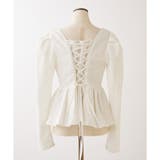 【one after another】ペプラムトップス | NICE CLAUP / OLIVE des OLIVE　OUTLET | 詳細画像3 