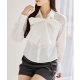 【one after another】【リボン取り外し可能】フロントギャザーボウ… | NICE CLAUP / OLIVE des OLIVE OUTLET | 詳細画像23