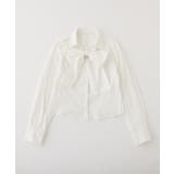 【one after another】【リボン取り外し可能】フロントギャザーボウ… | NICE CLAUP / OLIVE des OLIVE　OUTLET | 詳細画像2 