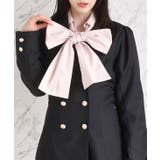 ピンク | 【one after another】【リボン取り外し可能】フロントギャザーボウ… | NICE CLAUP / OLIVE des OLIVE　OUTLET