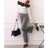 【one after another】シャーリングブラウス | NICE CLAUP / OLIVE des OLIVE　OUTLET | 詳細画像6 