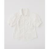【one after another】半袖ボウタイブラウス | NICE CLAUP / OLIVE des OLIVE　OUTLET | 詳細画像3 