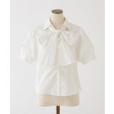 【one after another】半袖ボウタイブラウス | NICE CLAUP / OLIVE des OLIVE　OUTLET | 詳細画像19 