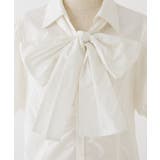 【one after another】半袖ボウタイブラウス | NICE CLAUP / OLIVE des OLIVE　OUTLET | 詳細画像26 