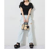 【one after another】シャーリング細リボンブラウス/レース付 | NICE CLAUP / OLIVE des OLIVE OUTLET | 詳細画像19