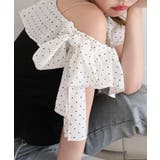 【one after another】ワンショルリボンブラウス | NICE CLAUP / OLIVE des OLIVE　OUTLET | 詳細画像14 