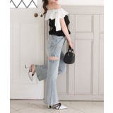 【one after another】ワンショルリボンブラウス | NICE CLAUP / OLIVE des OLIVE　OUTLET | 詳細画像16 