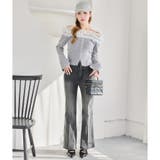 【one after another】チュールフリルオフショルニット | NICE CLAUP / OLIVE des OLIVE　OUTLET | 詳細画像18 