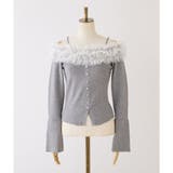 【one after another】チュールフリルオフショルニット | NICE CLAUP / OLIVE des OLIVE　OUTLET | 詳細画像37 